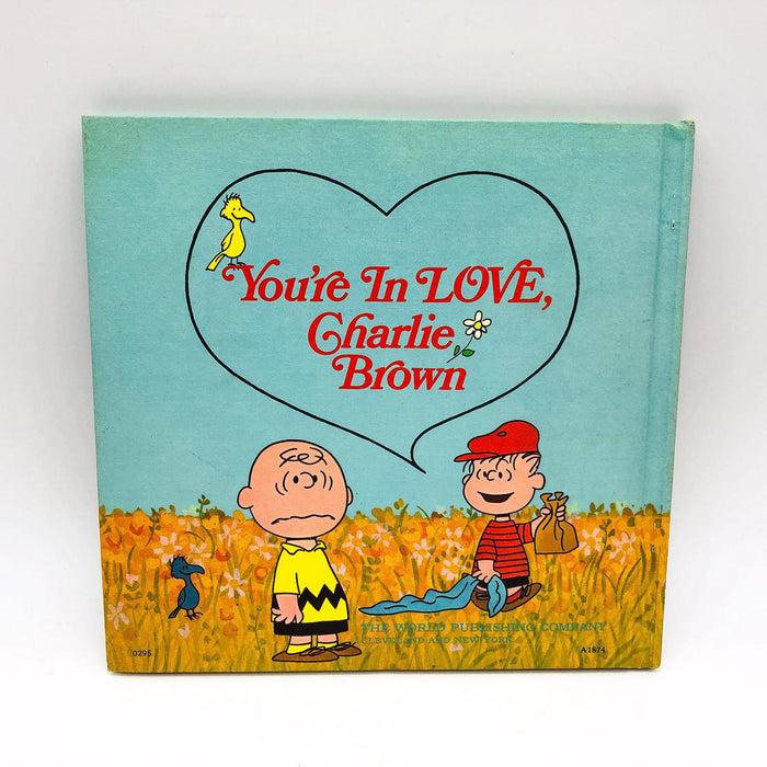 You're In Love Charlie Brown Hardcover Charles Schulz 1968 1st Edition No Jacket 2