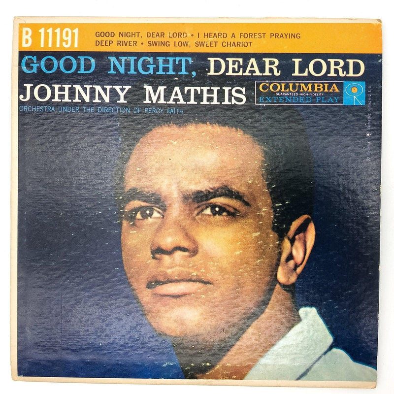 Johnny Mathis Good Night, Dear Lord Record 45 RPM EP B-11191 Columbia 1958 1