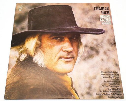 Charlie Rich Behind Closed Doors 33 RPM LP Record Epic 1973 KE 32247 1