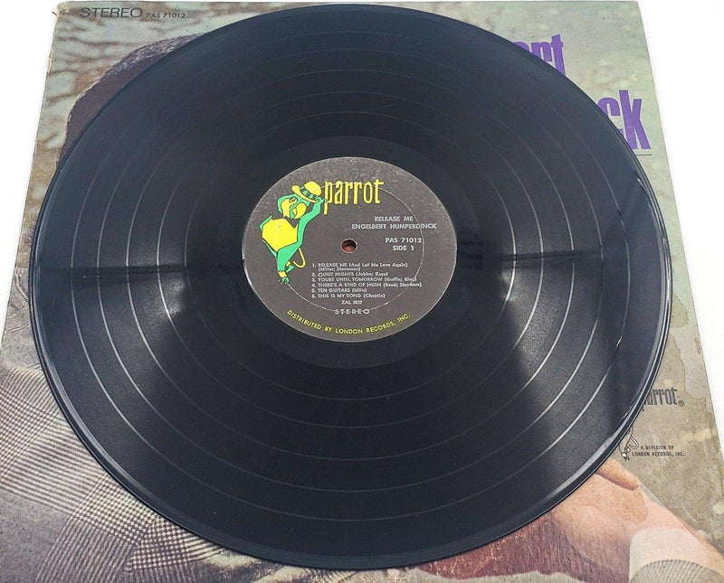 Engelbert Humperdinck Release Me 33 RPM LP Record Parrot 1967 Cover Wear 5