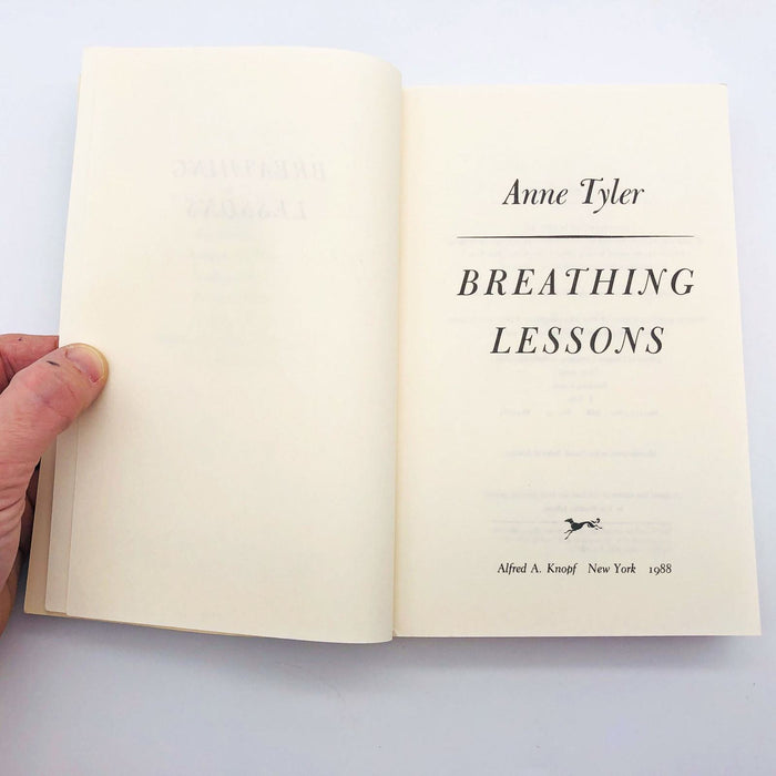 Anne Tyler Book Breathing Lessons Paperback 1988 Family Life Drama Travel Death 6