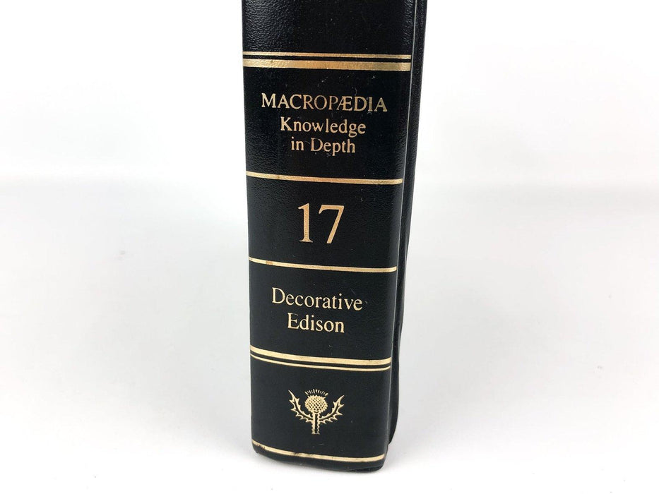 Britannica Macropaedia Knowledge in Depth Volume 17 Edition 15 Decorative Edison 3