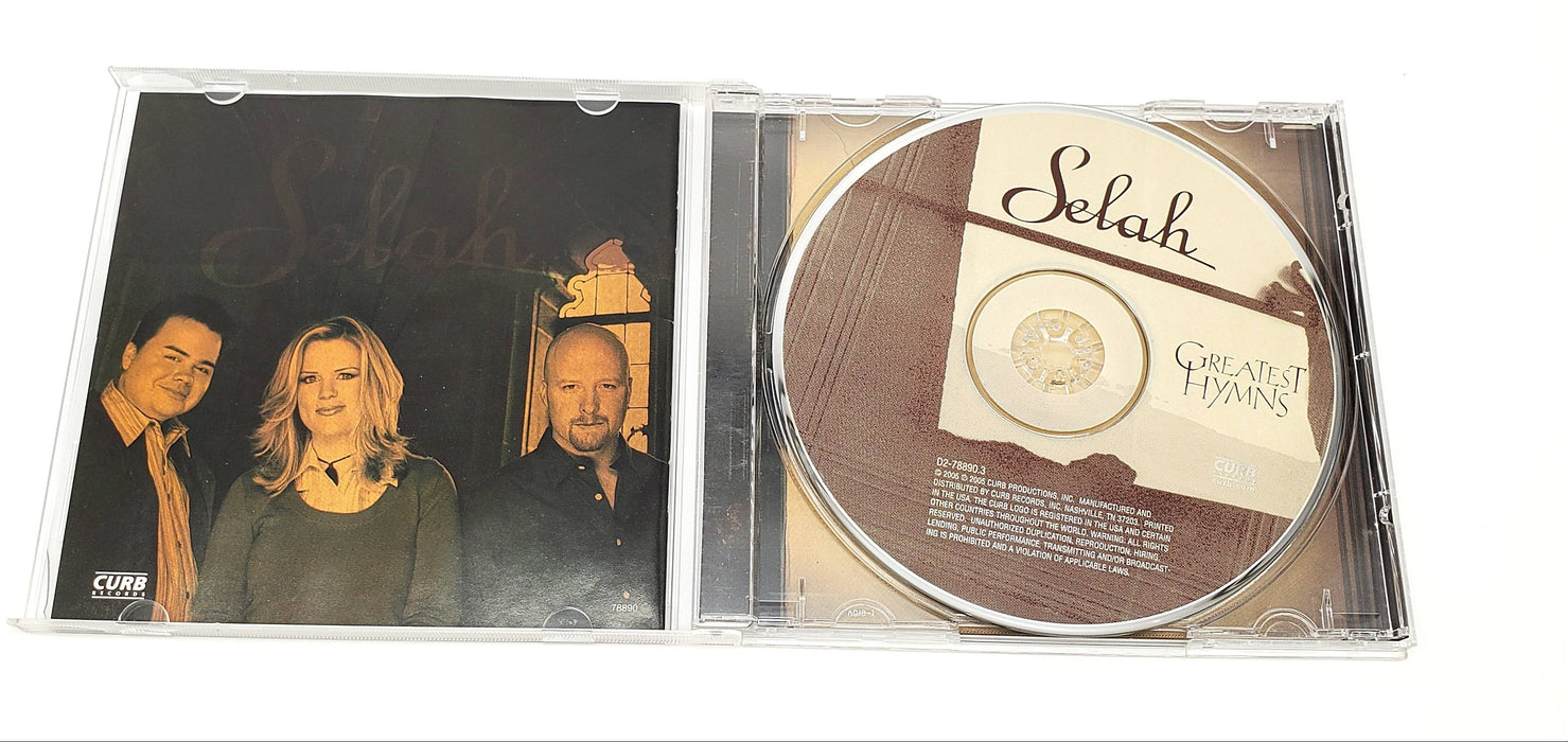 Selah Greatest Hymns Album CD Curb Records 2008 D2-78890.3 5