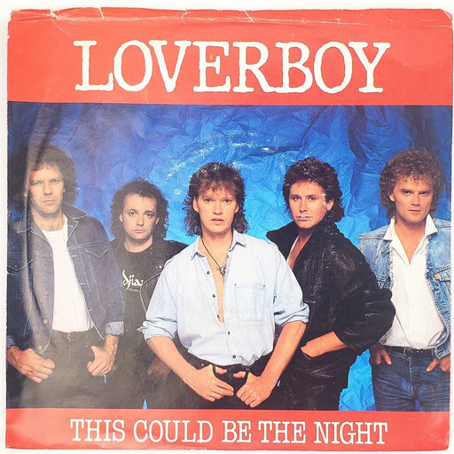 Loverboy This Could Be The Night Record 45 RPM Single 38-05765 Columbia 1985 1