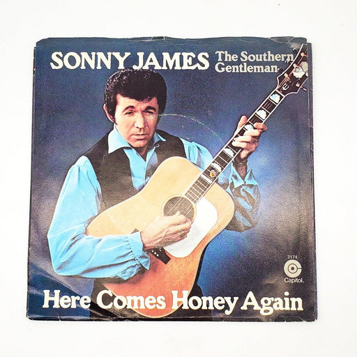 Sonny James Here Comes Honey Again 45 RPM Single Record Capitol Records 1971 1