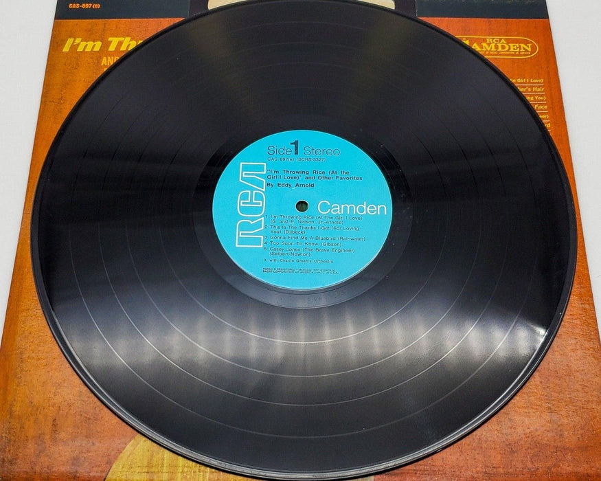 Eddy Arnold I'm Throwing Rice 33 RPM LP Record RCA Camden 1965 5