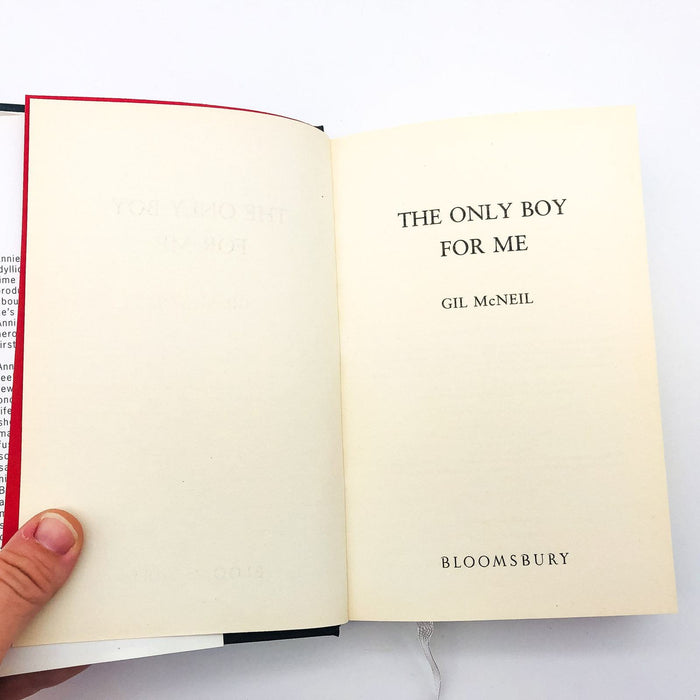 The Only Boy For Me Hardcover Gil McNeil 2002 Single Motherhood 1st US Edition 7