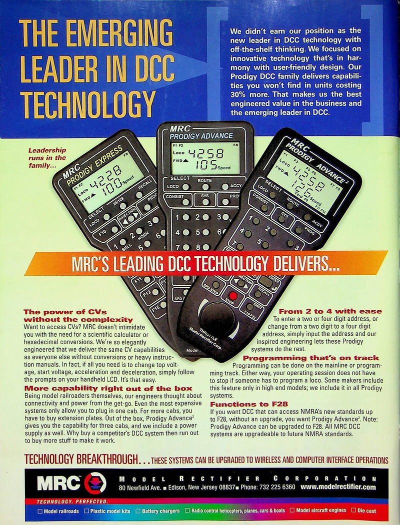 Model Railroader Magazine March 2007 Roads Rivers Hills Layout Build N Scale