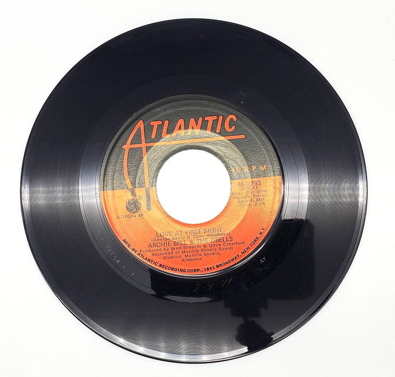 Archie Bell & The Drells Love At First Sight 45 RPM Single Record Atlantic 1971 1