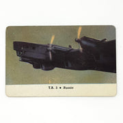 1940s Leaf Card-O Aeroplanes Card T.B. 3 Bomber Series C Russia World War 2 1