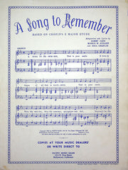 Sheet Music Lily Belle Frank Sinatra Dave Franklin Irving Taylor 1945 WW2 Song 3