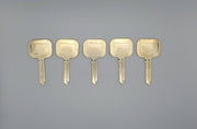 5x Yale HN411 GC Keyway Key Blanks Nickel Silver 6 Pin NOS 3