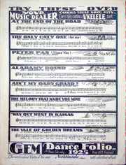 Sheet Music Ah Ha Ted Lewis Sidney Clare James Monaco 1925 Piano Song Vocal 3