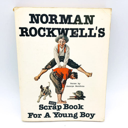 Norman Rockwell's Scrap Book For A Young Boy Paperback George Mendoza 1979 1