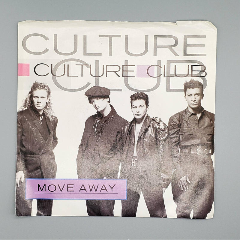 Culture Club Move Away Single Record Virgin 1986 34-05847 Copy 2 1