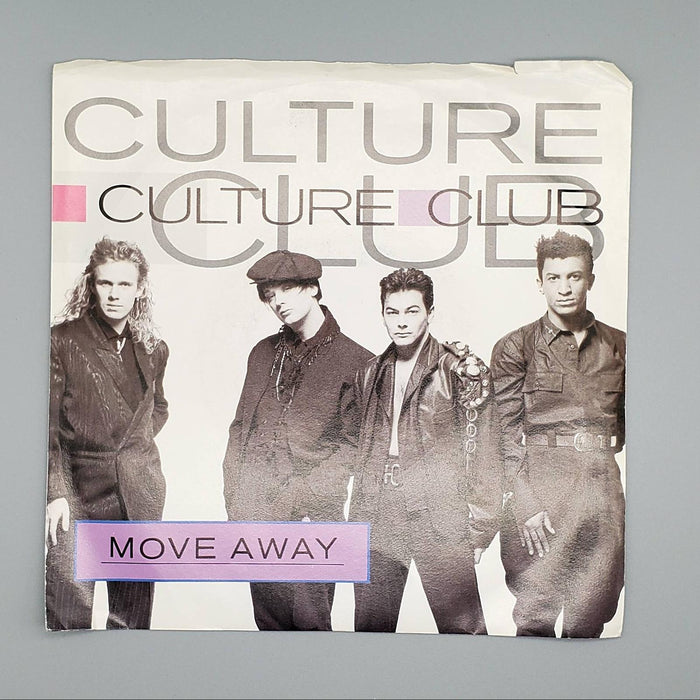 Culture Club Move Away Single Record Virgin 1986 34-05847 Copy 2 1