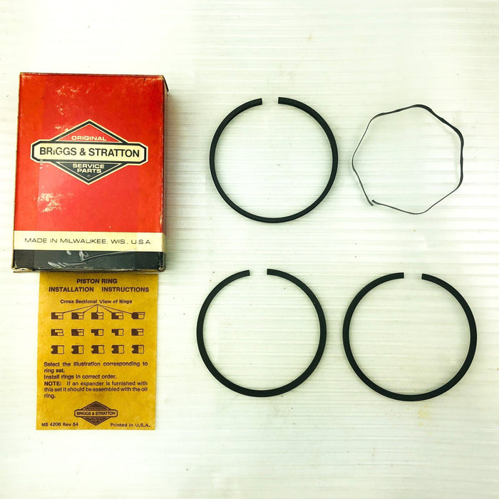Briggs and Stratton 393838 030 Piston Ring Set Genuine OEM New Old Stock NOS 6