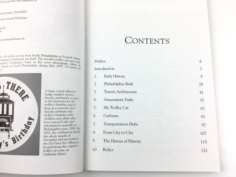 Images of Rail Philadelphia Trolleys Allen Myers 2004 Arcadia Publishing 4