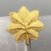 US Army Lieutenant Colonel Major Pin Gold Oak Leaf Overseas 2 Bar Pins Back WW2? 3