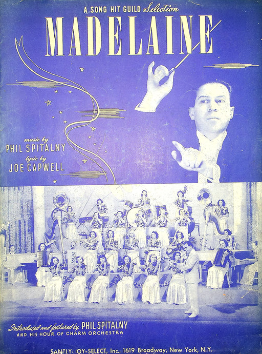 Vintage Sheet Music Madelaine Phil Spitalny 1941 Joe Capwell Piano Vocal 1