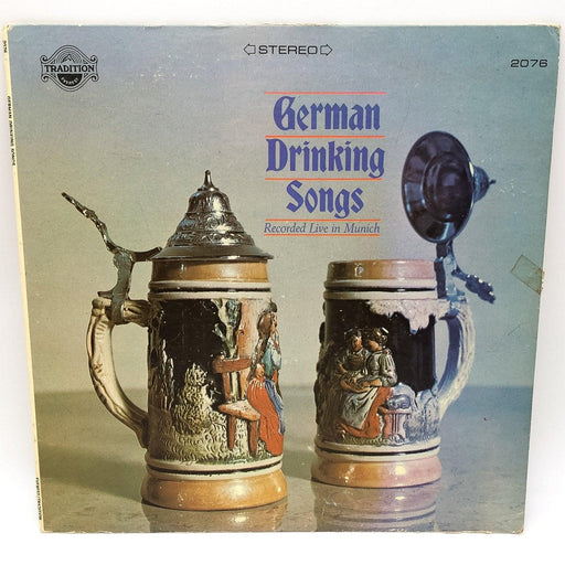 German Drinking Songs Live in Munich Record 33 RPM LP TR 2076 Tradition 1976 1