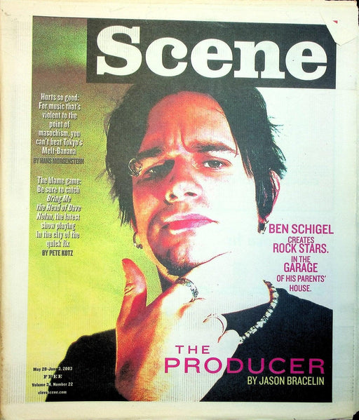 Cleveland Scene Magazine May 2003 No 22 Music Producer Jason Bracelin Interview 1