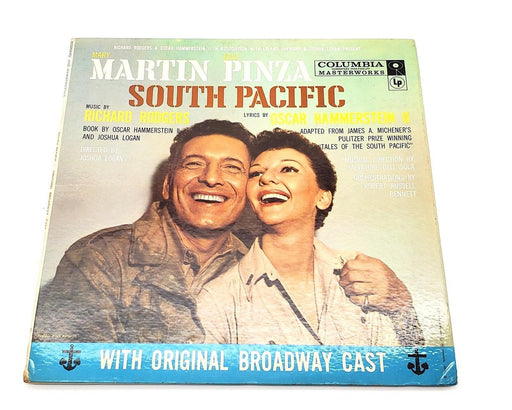 Mary Martin Martin Pinza South Pacific 33 RPM LP Record Columbia 1957 1