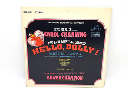 David Merrick Hello, Dolly! Cast Recording 33 RPM LP Record RCA 1964 Copy 2 1