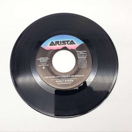 Carly Simon The Stuff That Dreams Are Made Of Single Record Arista 1987 PROMO 1