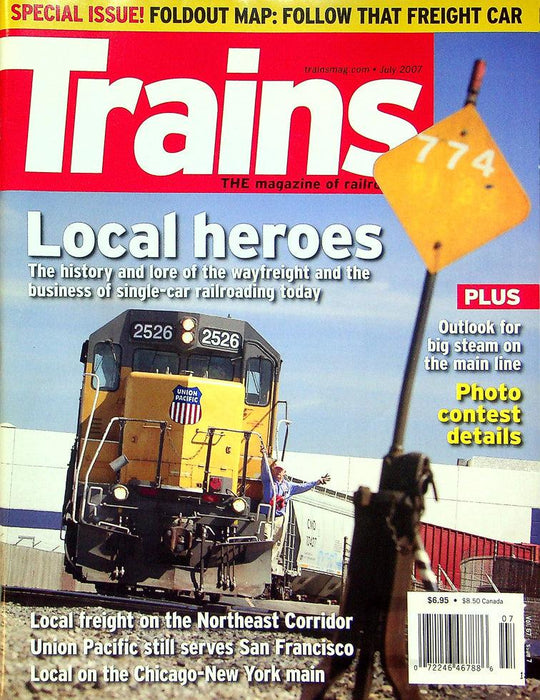 Trains Magazine July 2006 Vol 66 No 7 The Fight For Conrail