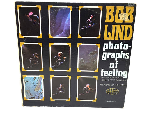 Bob Lind Photographs Of Feeling 33 RPM LP Record World Pacific 1966 WP-1851 1