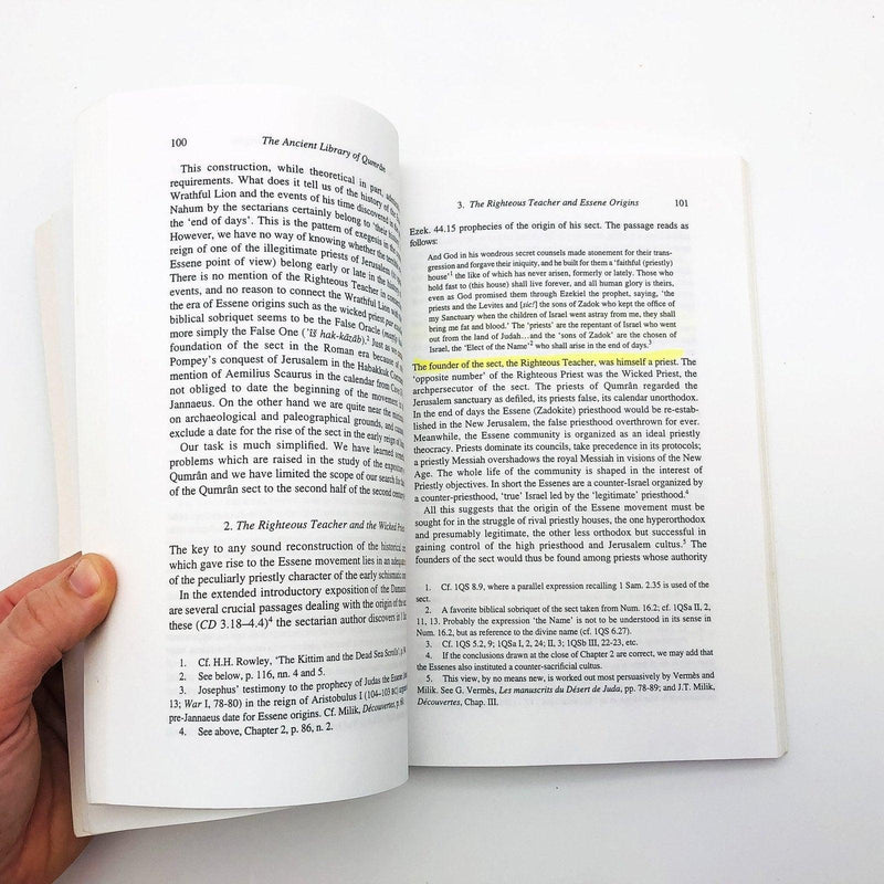 The Ancient Library Of Qumran Paperback Frank Moore Cross 1995 Scrolls History 8