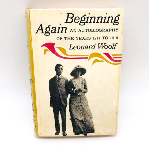 Beginning Again Hardcover Leonard Woolf 1964 World War 1 London England Marriage 1