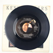 Kenny Rogers Morning Desire Record 45 RPM Single RCA 1985 w/ Poster Sleeve 4