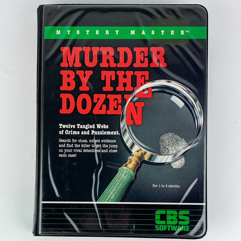 Mystery Master: Murder by the Dozen - Commodore 64 | 1983 CBS Software