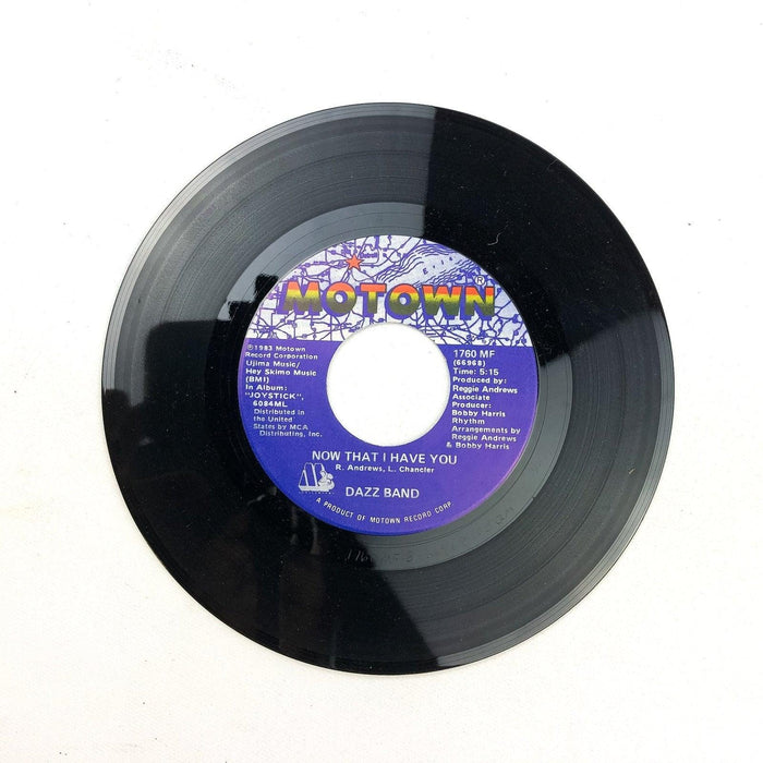 Dazz Band Let It All Blow / Now That I Have You 45 RPM 7" Single Motown 1984 3
