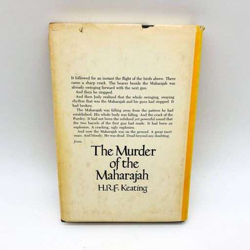 The Murder Of Maharajah Hardcover H.R.F. Keating 1980 India Mystery Suspense BCE 2