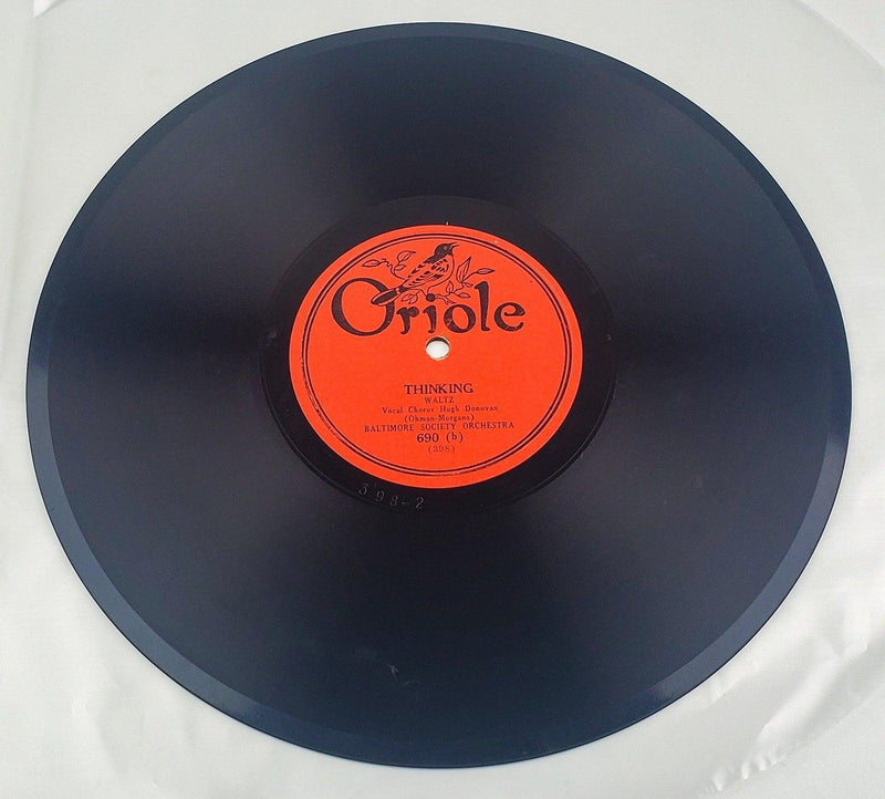 Baltimore Society Orchestra I Wish You Were Jealous Of Me 78 Single Record 3