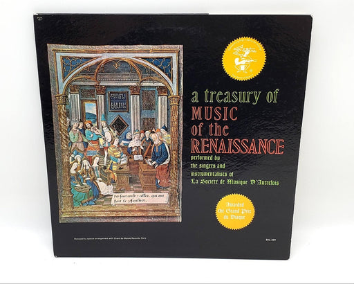 Pierre Chaille A Treasury Of Music Of The Renaissance 33 RPM 2x LP Record 1963 1