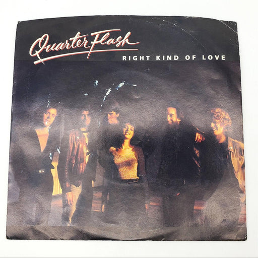 Quarterflash Right Kind Of Love Single Record Geffen 1982 7-29994 1