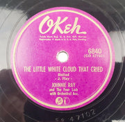 Johnnie Ray Cry / The Little White Cloud That 78 RPM Single Record OKeh 1951 3