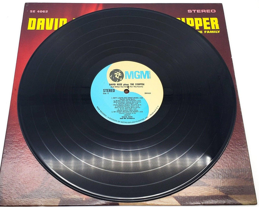 David Rose & His Orchestra The Stripper 33 RPM LP Record MGM Records 1962 6
