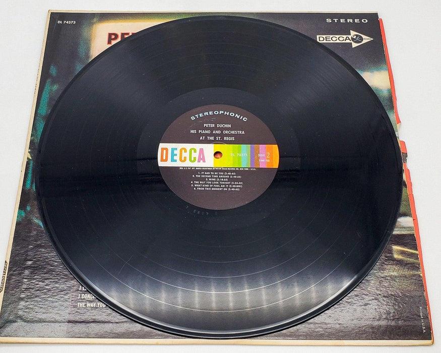 Peter Duchin His Piano And Orchestra At The St. Regis 33 LP Record Decca 1963 6