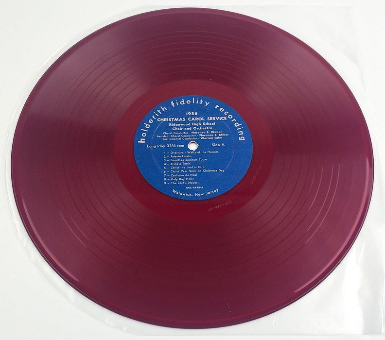 Ridgewood Highschool Choir & Orchestra 1956 Christmas Carol Service 33 Record 2