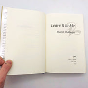 Bharati Mukherjee Book Leave It To Me Hardcover 1997 1st Ed Durga Hindu Goddess 6