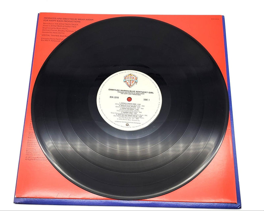 Emmylou Harris Blue Kentucky Girl 33 RPM LP Record Warner Bros. 1979 BSK 3318 6