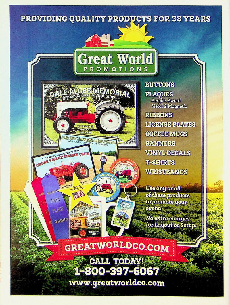 Farm Collector Magazine April 2019 Vol 21 # 9 Man With a Thousand Saws