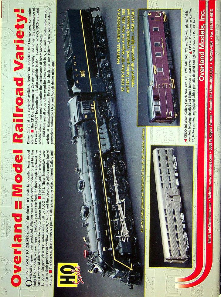 Railroad Model Craftsman Magazine July 2001 Vol 70 No 2 Gary Courtmanche's HO