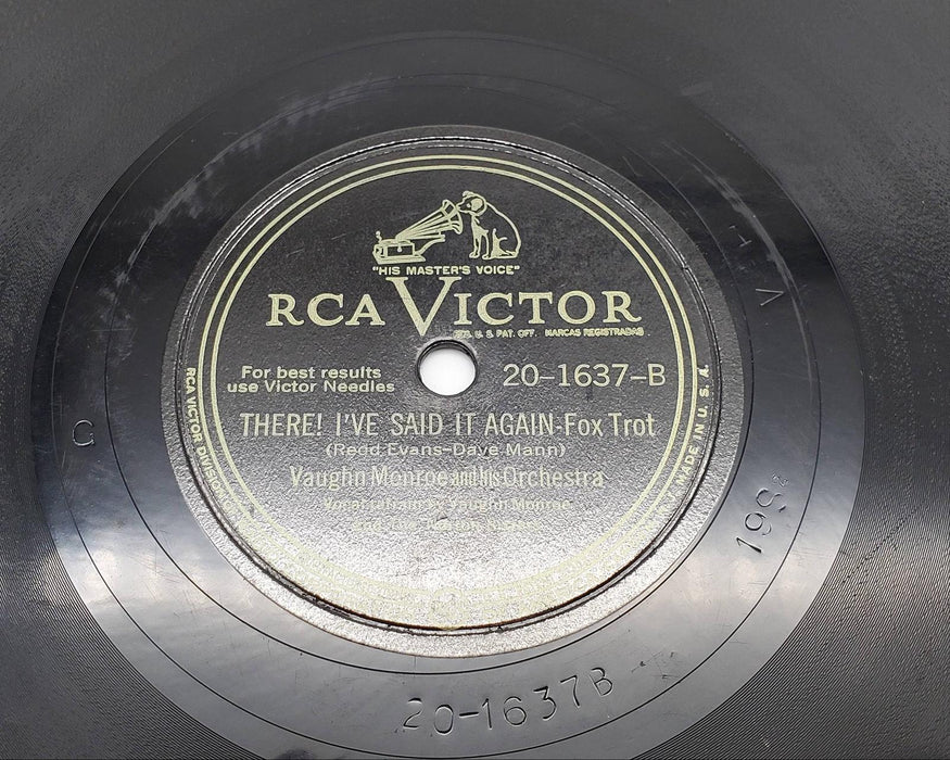 Vaughn Monroe And His Orchestra Rum And Coca-Cola Single Record 1945 3