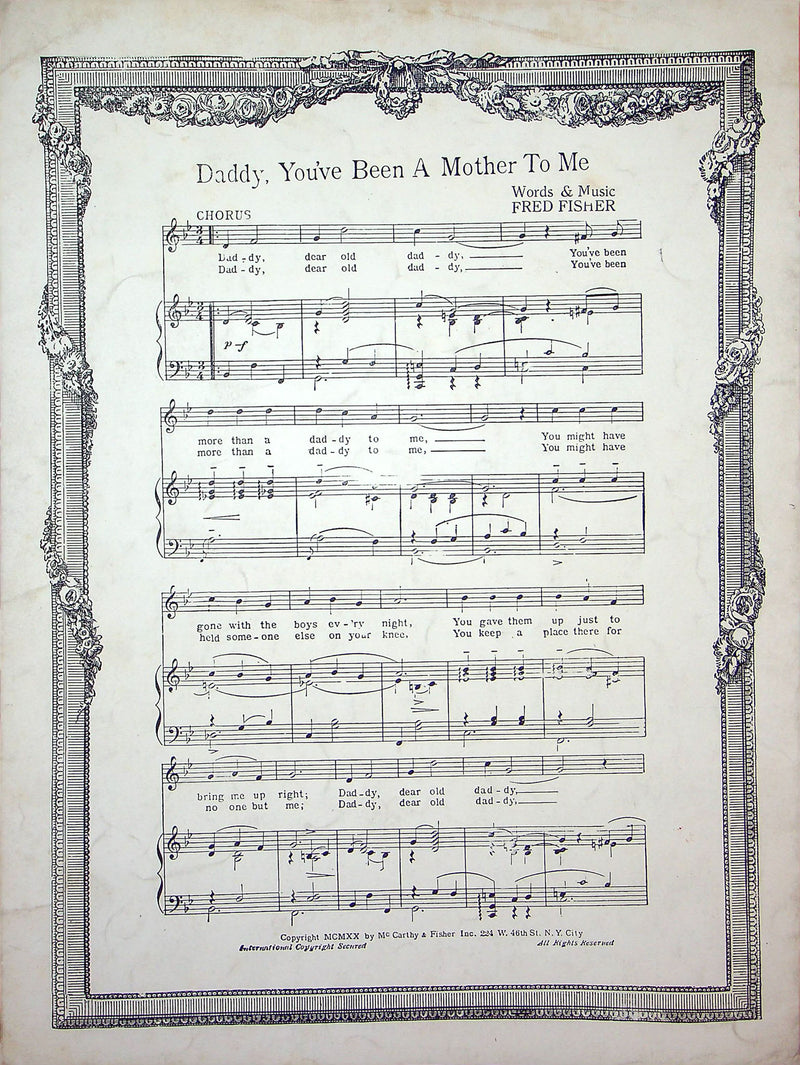 Sheet Music Way Down Barcelona Way Diddle De Um Te Dum Harry Jentes Fred Fisher 3